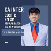 CA Inter CMA & FM SM Combo By CA Ashish Kalra | For  Jan 26 & May 26  Exams| ICAI New Course